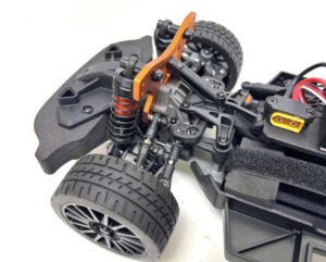 ABSIMA Voiture de rallye 1/12 EP Speed Demon 4WD BL RTR Blanc - 12123