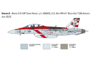 F/A-18F Super Hornet U.S. Navy Special Colors 1/48 - Italeri 2823