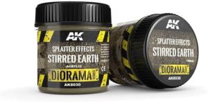 SPLATTER EFFECTS STIRRED EARTH (pate à décor boue accumulé)