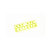 BAGUES DE SUSPENSION INFERNO MP10 (JAUNES)