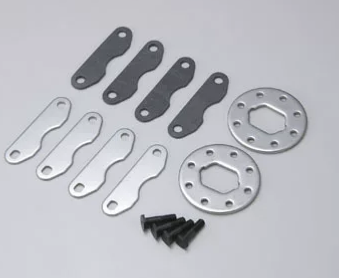 KYOSHO ENSEMBLE DE DISQUES DE FREIN  - INFERNO MP7.5 (IF134)