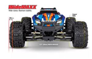 Traxxas WideMAXX Rock n Roll 4WD Brushless TQi TSM RTR 89086-4-RNR