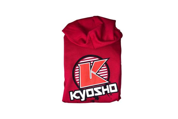 Kyosho SWEAT CAPUCHE K-CIRCLE ROUGE (5XL)