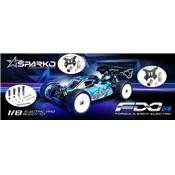 Kit buggy à monter Sparko F8 EURO 1:8 4WD Electric Buggy SPKF80001EB-25