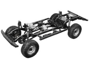 Boom Racing 1/10 BRX02 4WD Scale Perf châssis seul avec liens + amort. à ressorts BR8004