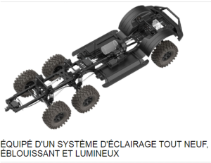 Cross RC EMO XL4 ARTR - Argent CRO90100280 (Précommande)