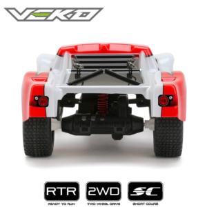 VEKO MINI SC ROUGE 1:24 SHORT COURSE RTR AVEC GYRO VK0002-RD