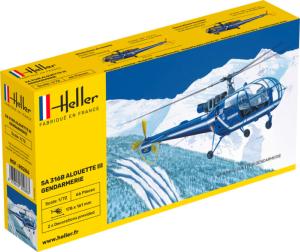Heller hélicoptère SA 316 Alouette III Gendarmerie 80286