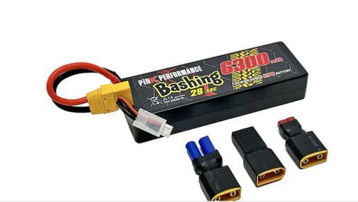 BASHING Batterie lipo 2S Bashing 7.4V 6300mAh 50C - PP3-2S6300-M