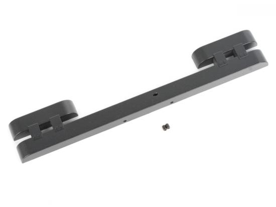 Pare-chocs militaire pour BRX02 en aluminium noir BOOM RACING BRX02382BK