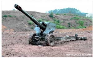 Obusier tracté D20 à l'échelle 1/12 de 152 mm CROSS RC CRO90100044
