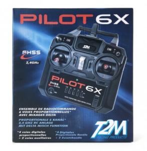 T2M Radio Pilot 6x 2,4GHz mode 1 T3424