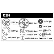 DIFFERENTIEL AVANT/ ARRIERE COMPLET MGT