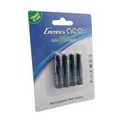 GENS ACE Batteries R3-AAA Ni-Mh HV 800Mah (4) 44x10mm 60g GE2-0800AAA