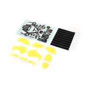 Yellow Plastics with Wraps: Promoto-MX