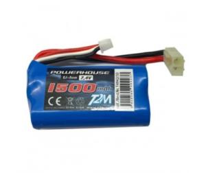 T2M - Batterie Exocet 380 Li-Ion 7,4V 1500mAah - T4942/33B
