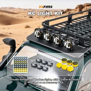Toyota Land cruiser 80 FCX10 brushless ARTR kit (RS) -Green FMS11042RS