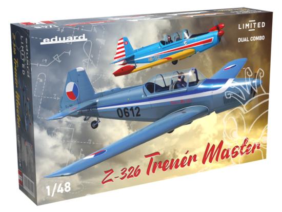 EDUARD MAQUETTE AVION 11167 Z-326 TRENER MASTER EDITION LIMITÉE DUAL COMBO 1/48