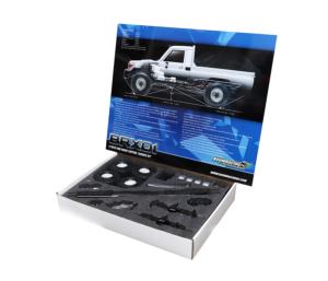 Boom Racing châssis 4x4 4WD 1/10 carrosserie ABS LC70 BR8002