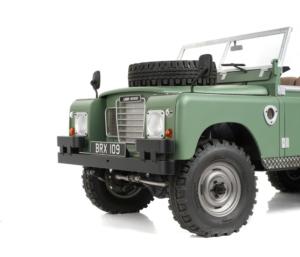 Pare-chocs militaire pour BRX02 en aluminium noir BOOM RACING BRX02382BK