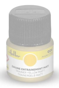 Heller Peinture Acrylique  Jaune Tapis D'Entrainement  12ML 9024