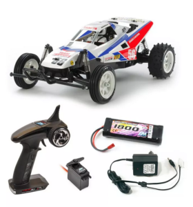 Kit Tamiya Vintage The Grasshopper 2 Pack avec radio, chargeur,servo et batterie 58643L