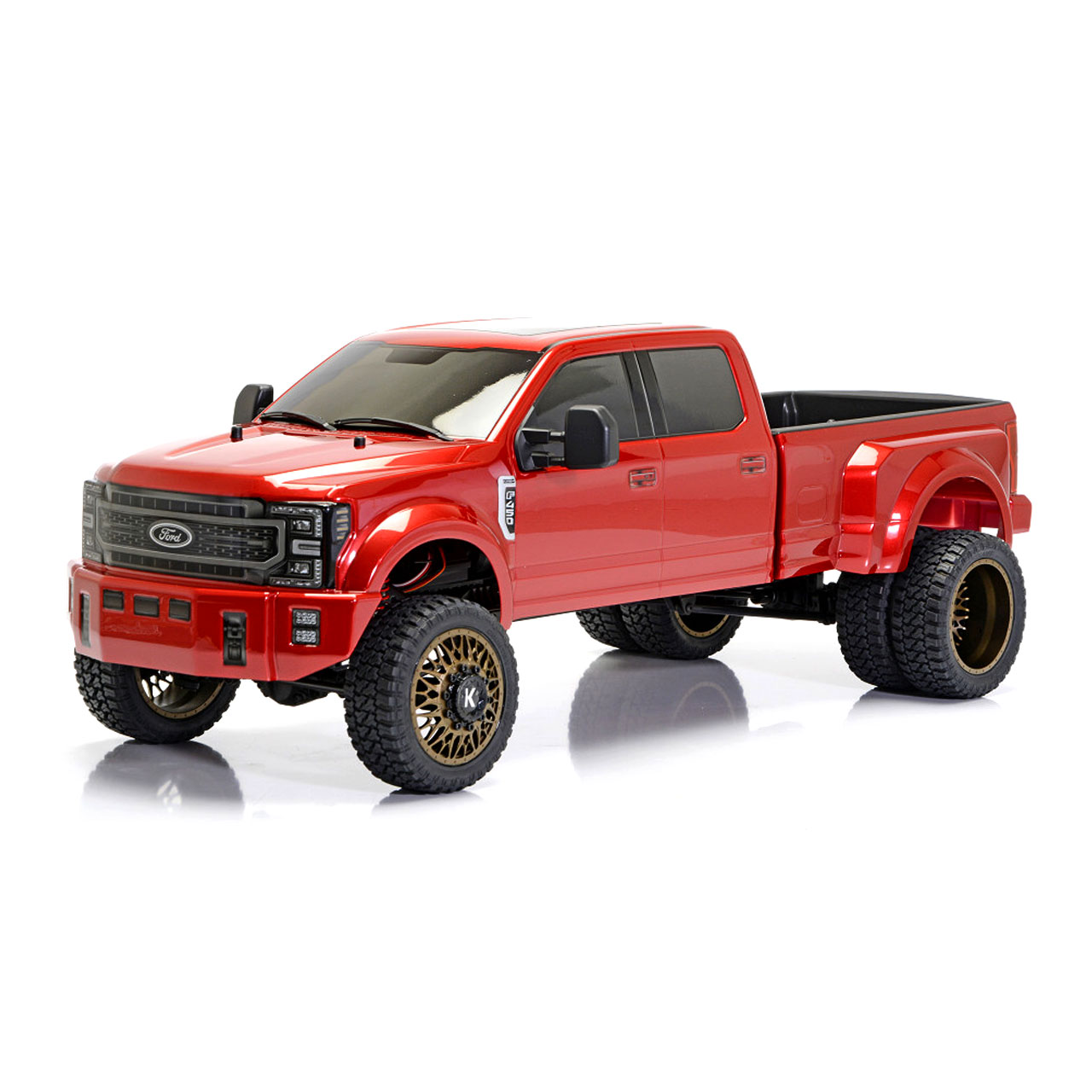 Ford F450 SD Red Custom 4WD 1/10 RTR