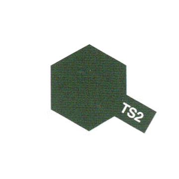 Tamiya TS2 VERT FONCE MAT 85002