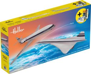 HELLER Caravelle + Concorde 50333