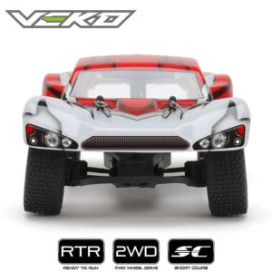 VEKO MINI SC ROUGE 1:24 SHORT COURSE RTR AVEC GYRO VK0002-RD