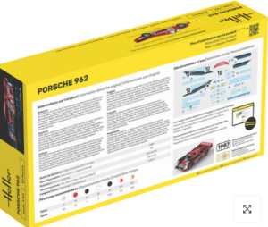 HELLER KIT PORSCHE 962 1/43 56109
