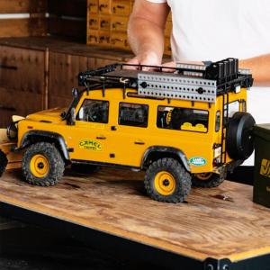 FMS 1/10 Land Rover Defender 110 FCX10 RTR Jaune (Précommande)