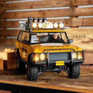 FMS 1/10 Range Rover FCX10 RTR Jaune (Précommande)