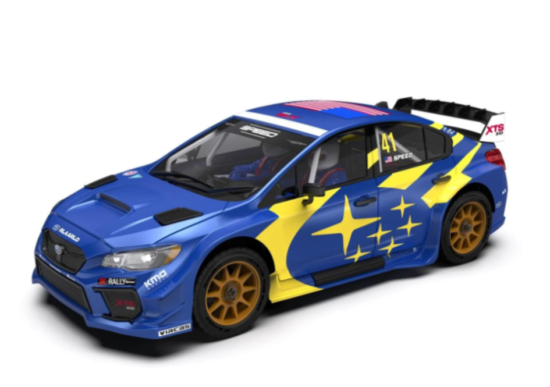 Rlaarlo Voiture de rallye  XTS-S10 1:10 4WD  RTR, Bleue RLA-FA-001551