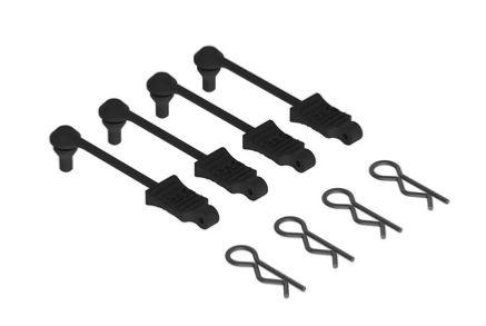 promodelisme67  Clips Carrosserie 1/10 Médium (x4) PM390165
