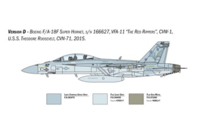 F/A-18F Super Hornet U.S. Navy Special Colors 1/48 - Italeri 2823