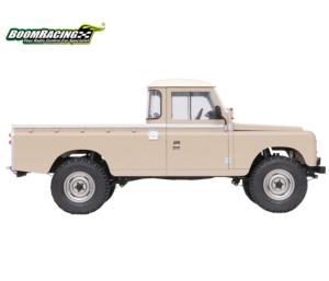 Kit carrosserie rigide Land Rover® Series III 109 Pickup 1/10 BOOM RACING BRX02300