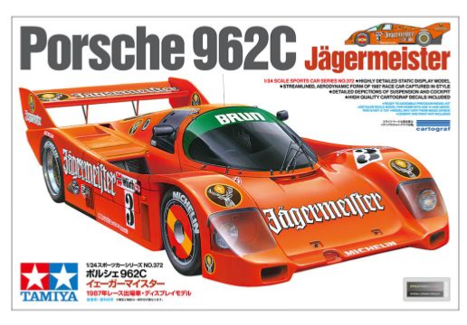 TAMIYA Porsche 962C Jägermeister 1/24 -  24372