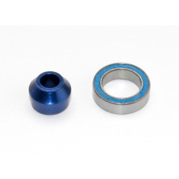 ADAPTATEUR DE ROULEMENTS ALU ANODISES BLEU