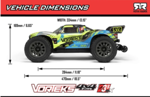 Arrma Vorteks 1/10 223S BLX brushless  ARA4305V4T2
