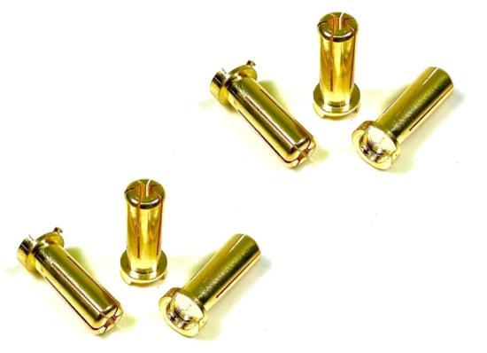 ABSIMA Connectiques en or 5mm (x6) - 3040017