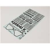 Planche de decoration Kyosho Inferno MP9 TKI4