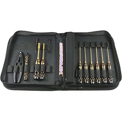 TROUSSE A OUTILS BUGGY 1/10 BLACK GOLDEN (12pcs)