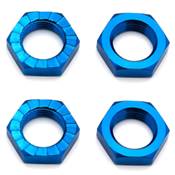WHEEL NUTS 17MM BLUE (X4)