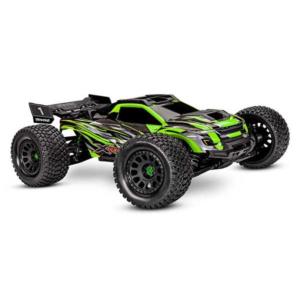 TRAXXAS XRT RACE TRUCK VERT – 8S AVEC CHARGEUR DUO 2973G + 2 LIPOS 14.8V 6700mAH