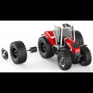 Cross Rc TL4 : Double Rear Wheel Kit cr097401347