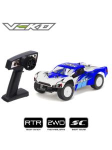 VEKO MINI SC Bleu 1:24 SHORT COURSE RTR AVEC GYRO VK0002-BL