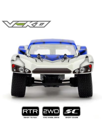 VEKO MINI SC Bleu 1:24 SHORT COURSE RTR AVEC GYRO VK0002-BL