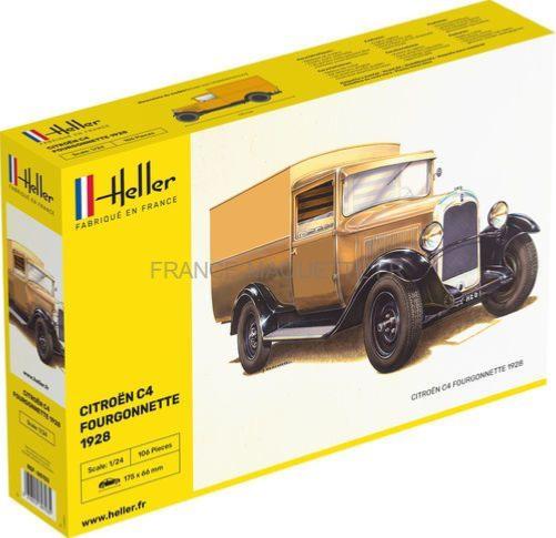 HELLER Citroën C4 Fourgonnettes 1928 1:24 - 80703