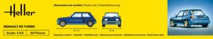 Heller: STARTER KIT Renault R5 Turbo in 1:43 
